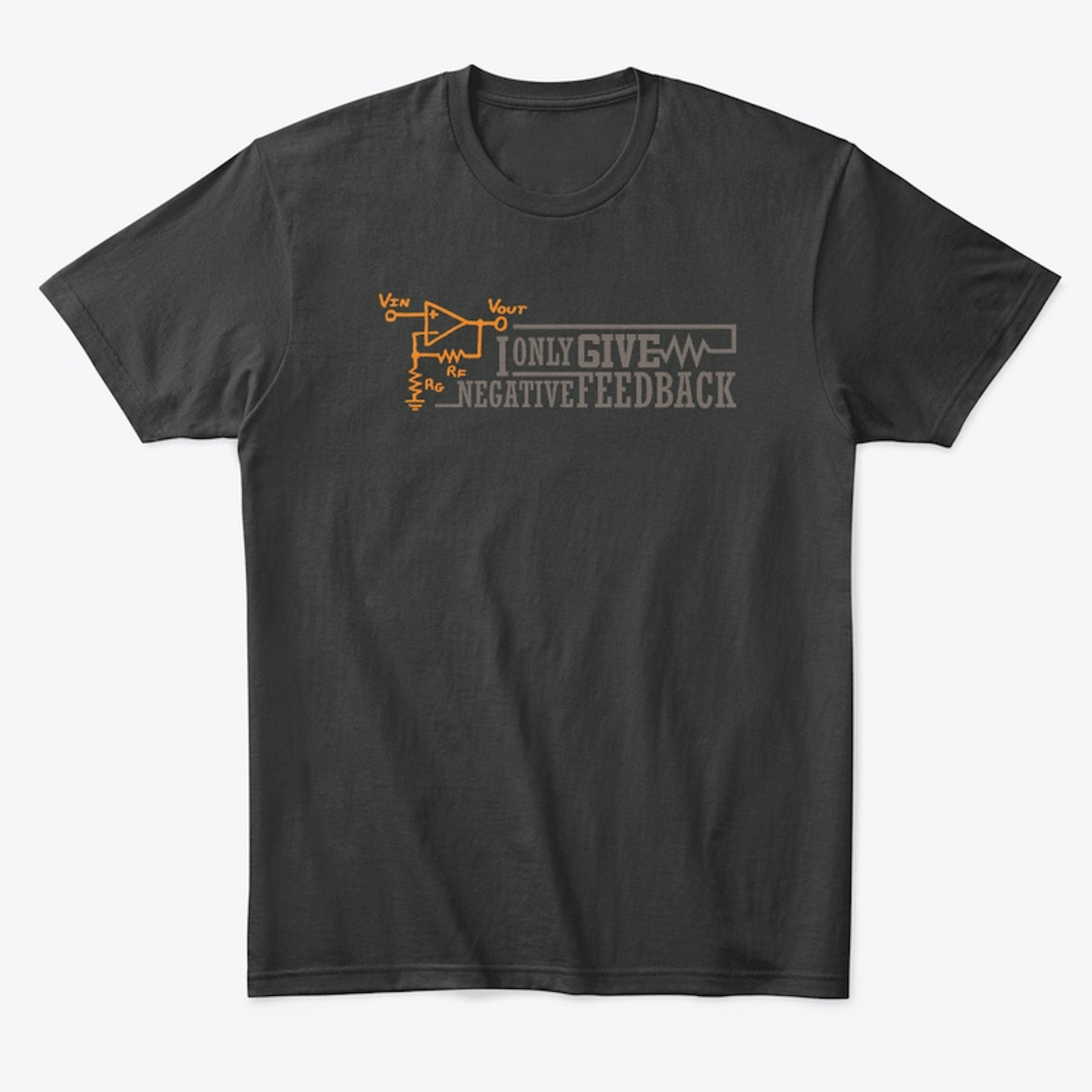 New EEVblog Negative Feedback T-Shirt